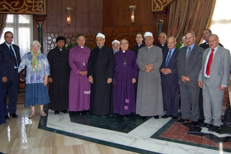 Delegation from the Anglican Communion and from Al Azhar Al Sharif. Cairo 2010