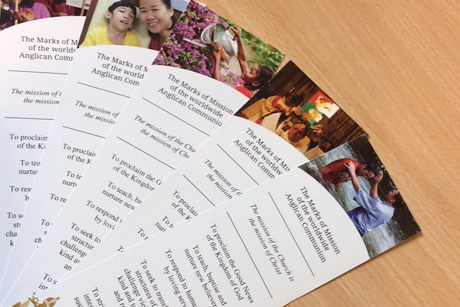 Marks of Mission bookmarks