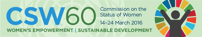 60th Session of the United Nations Commission on the Status of Women (CSW60)