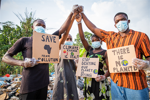 African Climate Protesters _ 700px