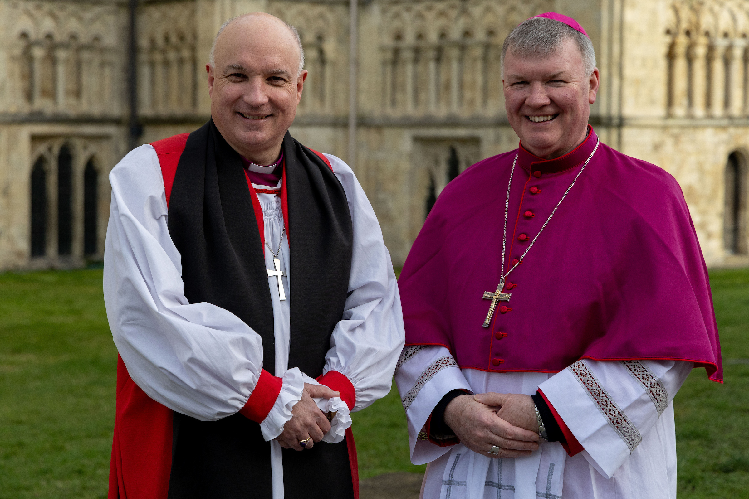 The Right Reverend Adrian Wilkinson, Bishop of Cashel, Ferns & Ossory and The Most Reverend Niall Coll, Bishop of Ossory
