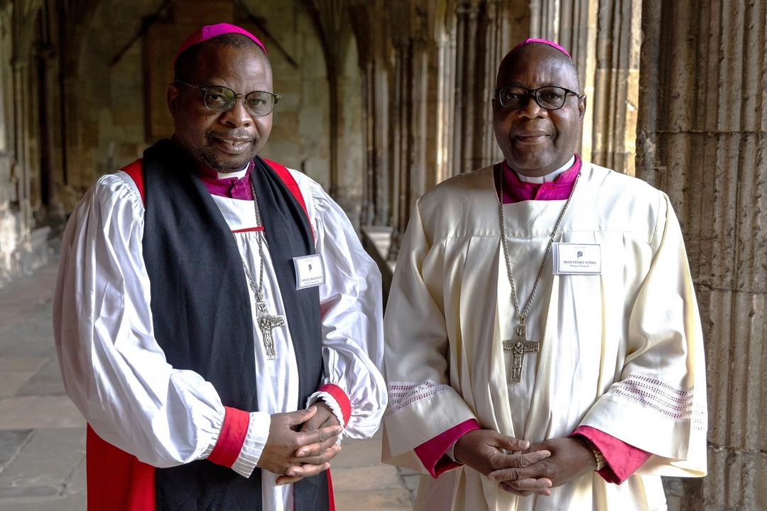 The Right Reverend Fanuel Magangani, Bishop of Northern Malawi and The Most Reverend Montfort Stima, Bishop of Mangochi