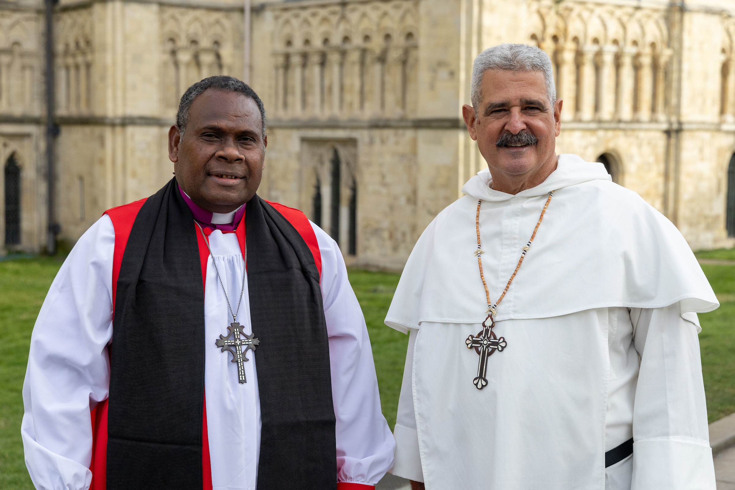 The Most Reverend Leonard Dawea, Archbishop of Melanesia and The Most Reverend Peter Loy Chong, Archbishop of Suva