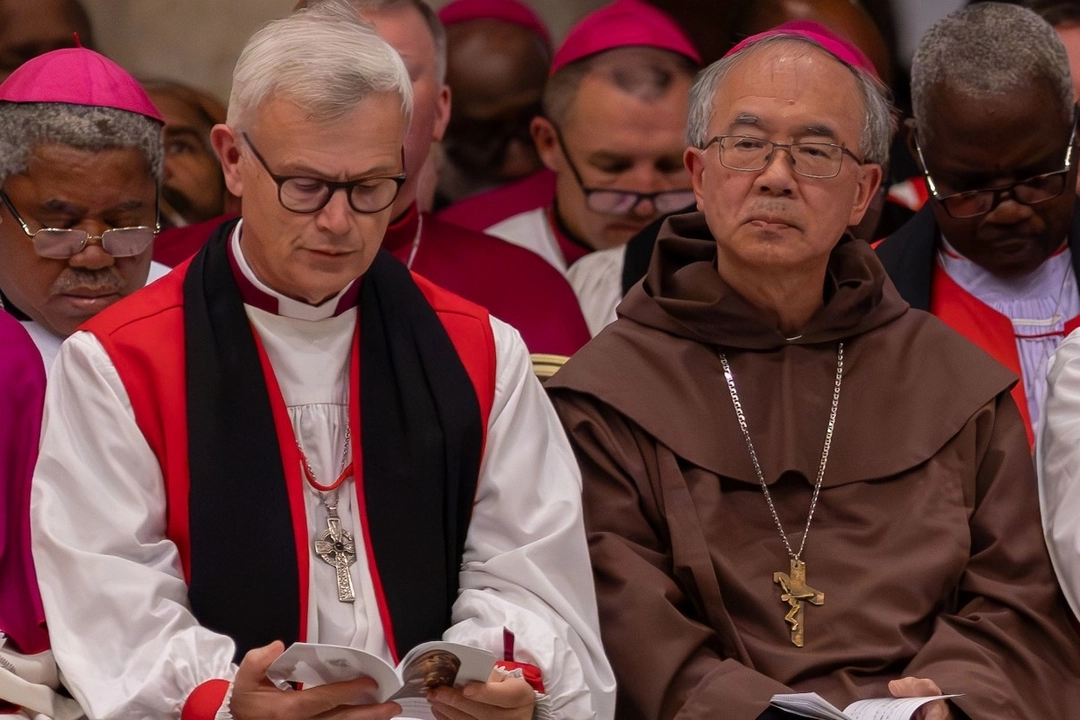 The Right Reverend Peter Stuart, Bishop of Newcastle and The Most Reverend Gregory Homeming, OCD, Bishop of Lismore
